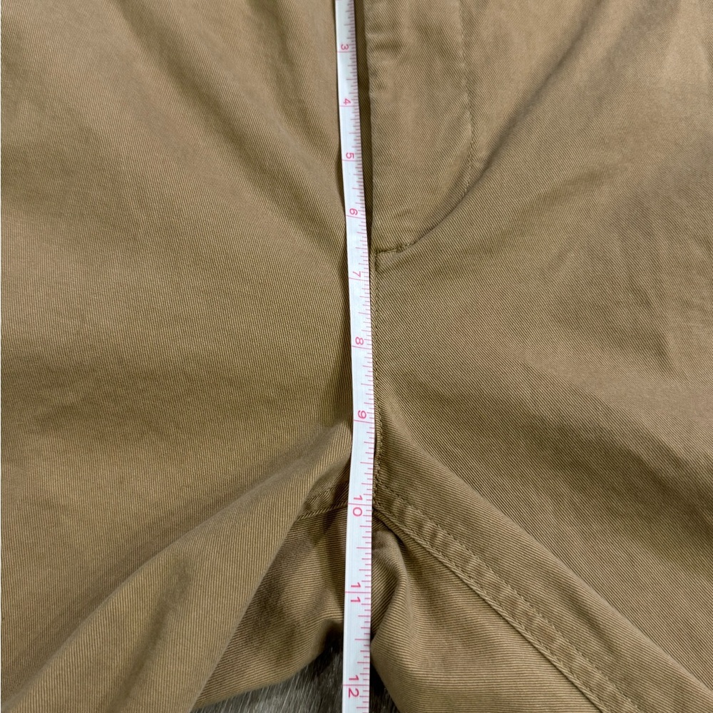 J. Crew High Rise Girlfriend Chino Pants Women Size 2 Tan Straight Leg Office - Picture 10 of 13